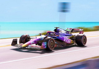 【赛车体育】RB 为迈阿密大奖赛揭晓了一款引人注目的“变色龙”涂装